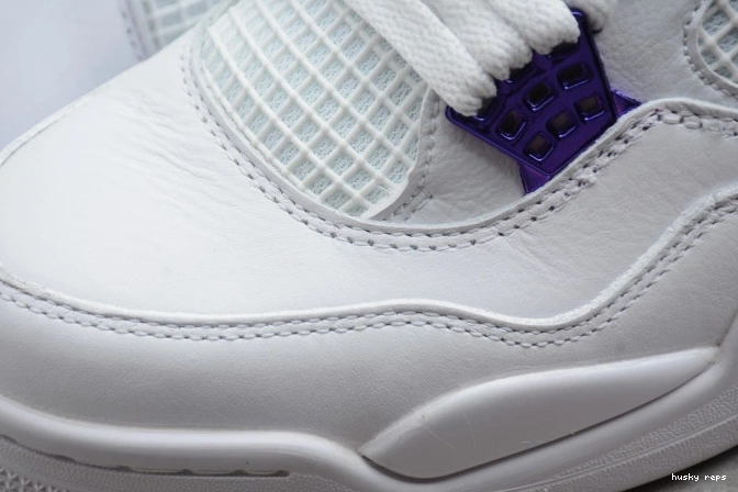Rep Husky Air 4 CT8527-115 Purple Jordan Court 0825
